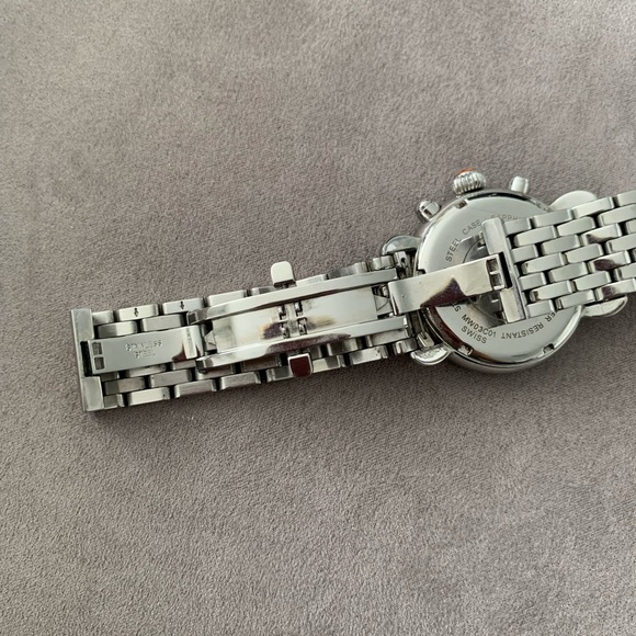 Michele CSX 36 Diamond Bezel Chronograph Watch - Picture 8 of 17